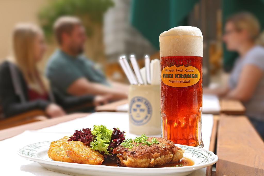 Hotel & Brauereigasthof Drei Kronen Memmelsdorf Luaran gambar