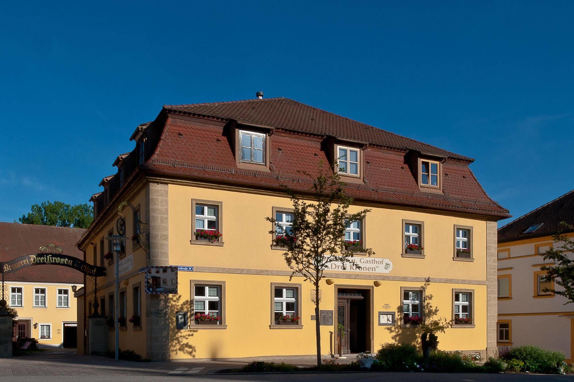 Hotel & Brauereigasthof Drei Kronen Memmelsdorf Luaran gambar